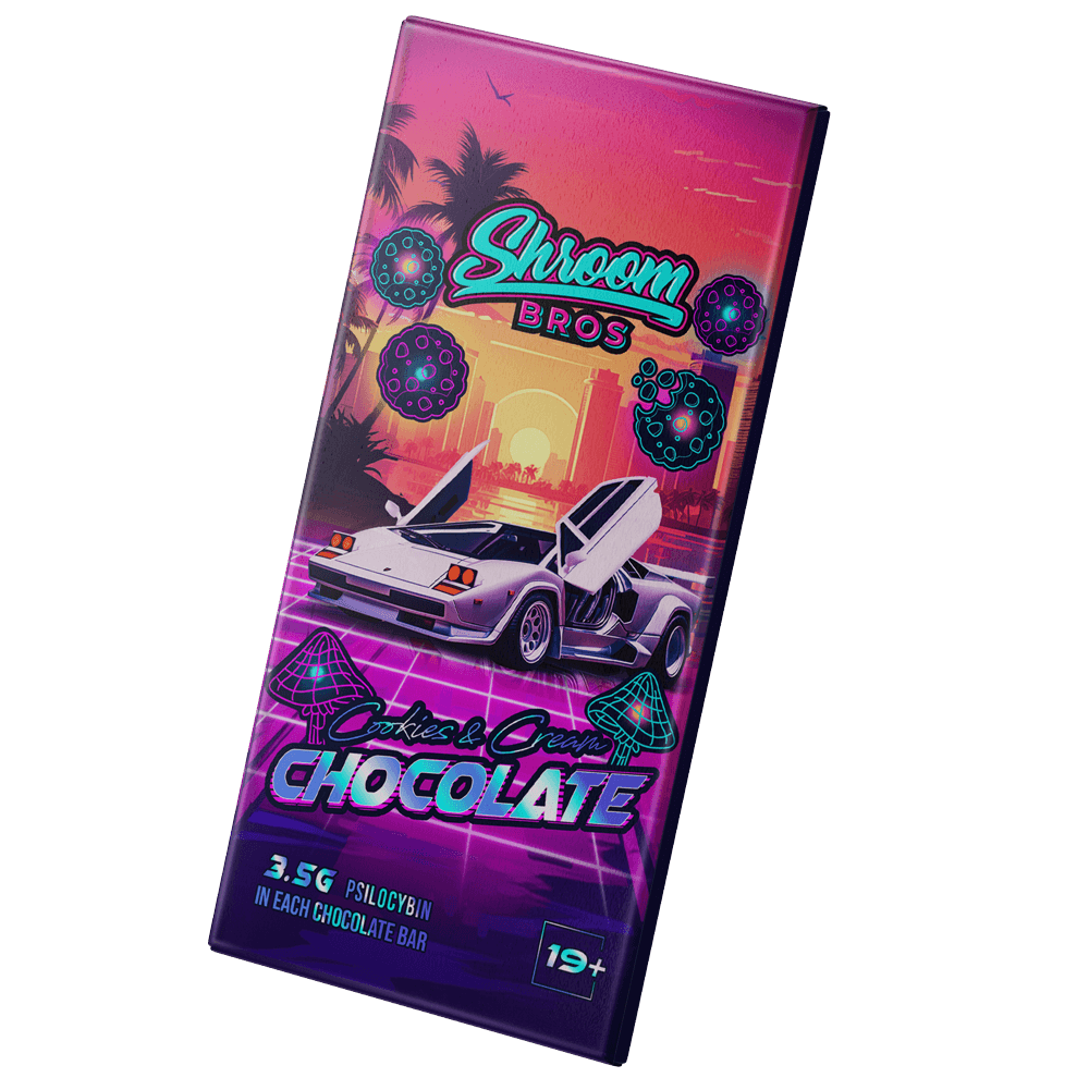 COOKIES & CREAM CHOCOLATE BARS (3.5GS EACH)