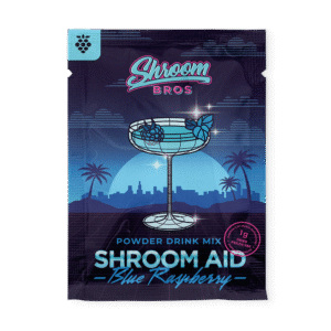 Shroom Aid – Blue Raspeberry Shroom Drink Mix (1 Gram Each)