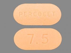 Generic Percocet 7.5-500 mg