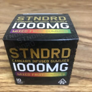 THC Gummies Australia – STNRD 1000mg Mixed Fruit Gummies