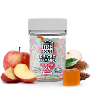 Hard Cider Delta-9 THC Gummies with CBD – Australia