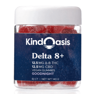 Kind Oasis Delta-8+CBD Goodnight Gummies