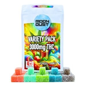THC Gummies Australia – Moondust 3000mg Variety Pack Gummies