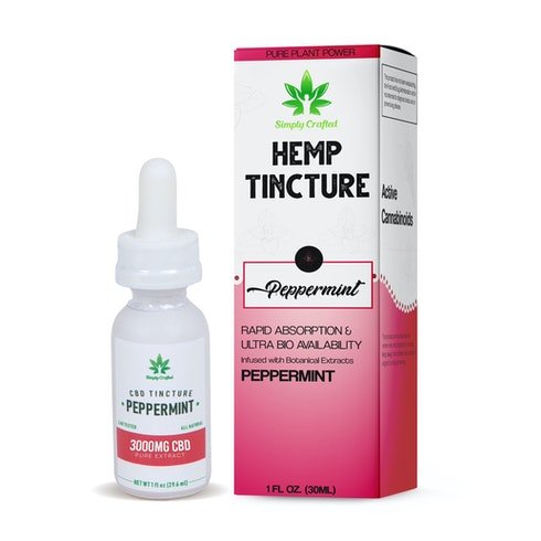 3000mg CBD Peppermint Tincture