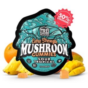 Sour Tropical Magic Mushroom Gummies – Orange Flavour