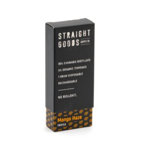 THC Vape Pen – Straight Goods Mango Haze Disposable THC Vape 1000mg