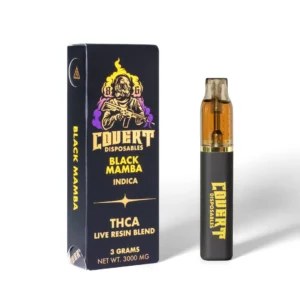 THC Vape Pen – Black Mamba 3000mg THCA Vape Pen